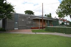 Exterior view of Queen Alexandra College Karten CTEC Centre building