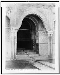 Entrance to the Hall of the Abencerrajes at Alhambra in Granada