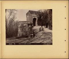 Albumen print photograph from Tupper Scrapbook Collection featuring views of Gibraltar, Ronda, and Granada covering historic European and Mediterranean locations