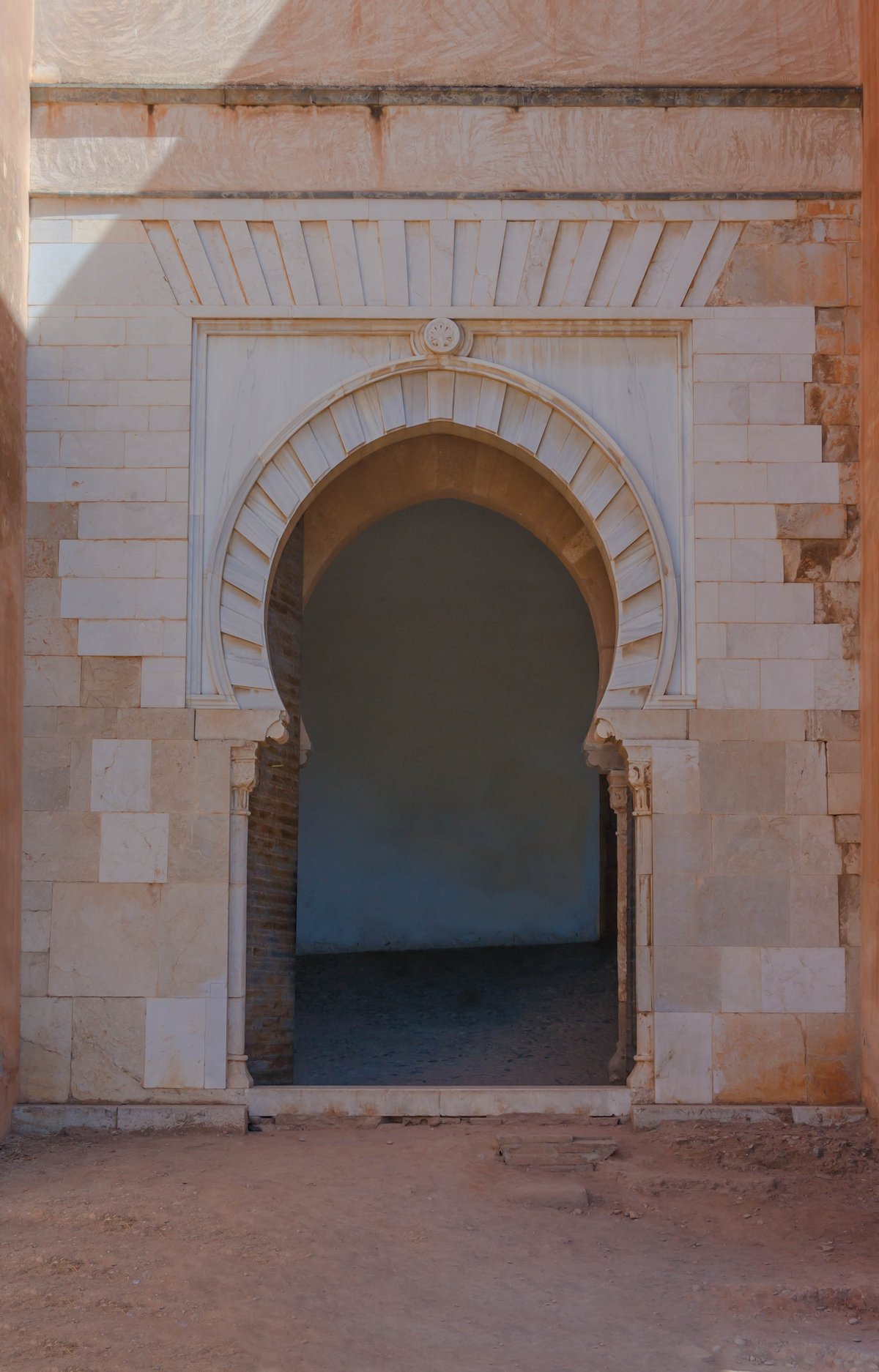 Gate of the Seven Grounds Tower at Alhambra in Granada, Spain