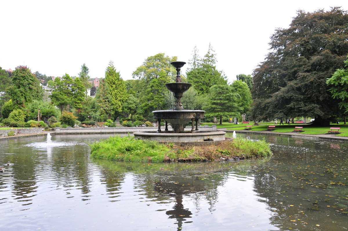 Father Matthew Memorial Fountain in Fitzgerald's Park Cork Ireland