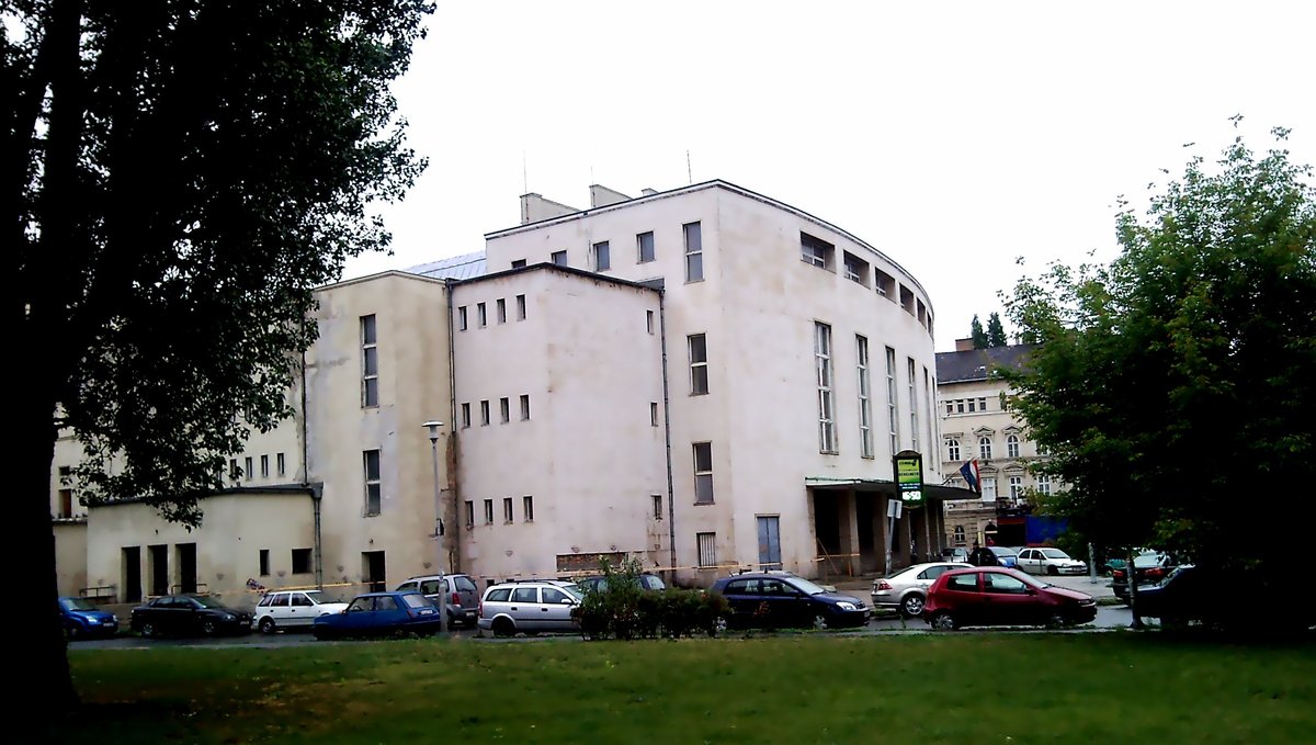 Erkel Színház theater building before renovation in Budapest