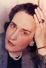 Portrait photograph of Victoria Ocampo by Gisèle Freund