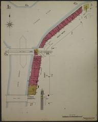1906 Sanborn Fire Insurance Map of North and West Division, Chicago, Cook County, Illinois showing congested district