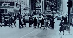 Corner of Dearborn and Randolph Streets Chicago 1966