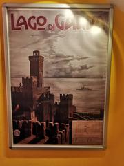 Historic 1907 Gardasee ship schedule featuring Sirmione
