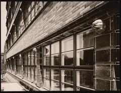 Facade detail of Warenhaus Wertheim in Wroclaw, designed by architect Hermann Dernburg