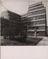 Rear view of Warenhaus Wertheim department store in Breslau, 1929-1930, photo by unknown photographer