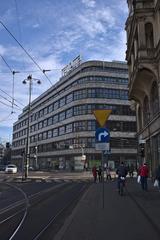 Renoma building seen from Podwale street in Wroclaw