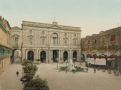 Library and Café della Regina in Valletta Malta