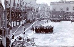 Edward VII visiting Malta in April 1903 at St. George's Square, Valletta