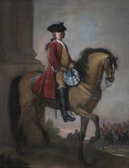 Portrait of Brigadier and Lieutenant Richard Gifford, 4th Troop of Horse Guards, 18th century British Army officer