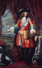Portrait of James II of England in royal attire