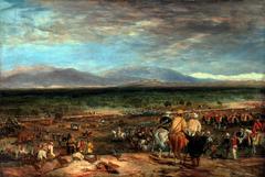 Colonel Charles Becher Young during the Battle of Chillianwala, 13 January 1849