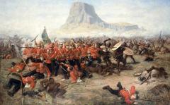 Painting of The Battle of Isandlwana, 22 January 1879