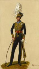 Portrait of Lieutenant General Sir Thomas Downman in Royal Horse Artillery uniform