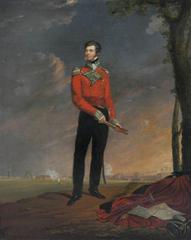 Portrait of Major Sir Neil Campbell in military uniform