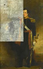 Portrait of Second Lieutenant Thomas Netherton Harward in Bengal Artillery uniform