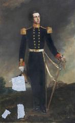 Second Lieutenant George Sisson Harward in Royal Artillery uniform portrait