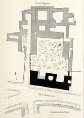 General floor plan of Palazzo Litta and Palazzo of the Mediterranean Railway Company buildings