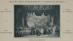 Mistři pěvci norimberští performance at Prague National Theatre in 1926