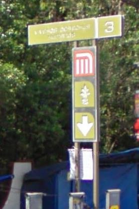 Viveros Derechos Humanos Metro Station Line 3 Mexico City