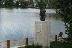 Bust of Henry Dunant in Tirana Albania by Luc Jaggi