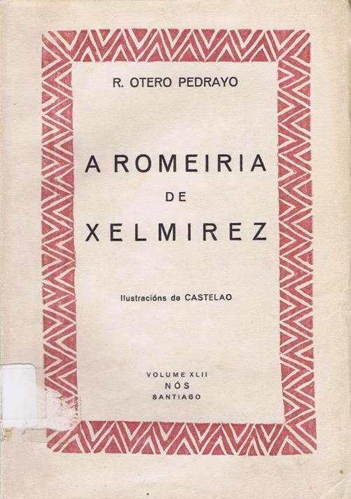 Participants in the Romería de Xelmírez pilgrimage dressed in traditional attire walking outdoors