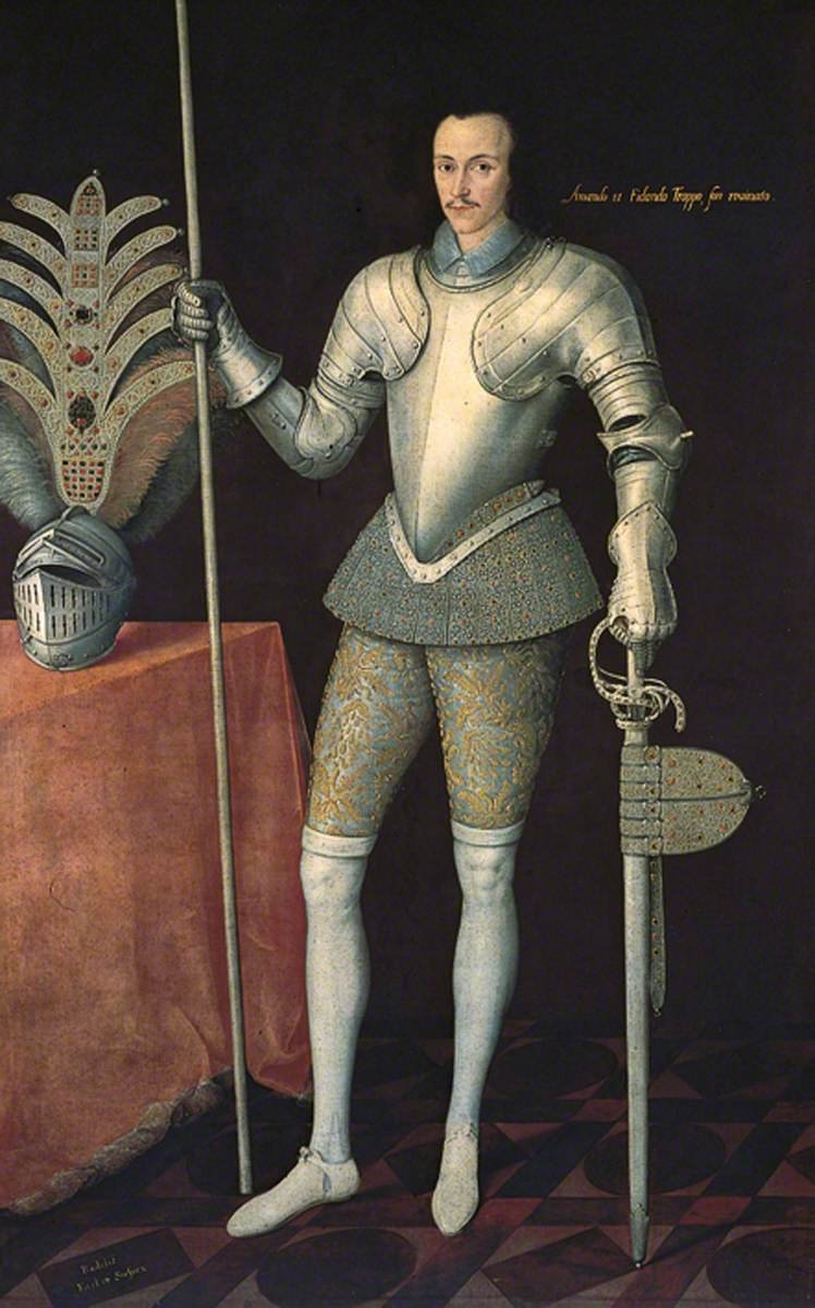 Portrait of Robert Radclyffe, 5th Earl of Sussex (1573–1629), British English school painting
