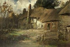 The Ferryman's Cottage in Hanham, a historic stone building with greenery and a garden