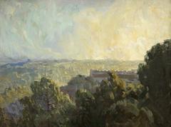 View from Clifton Hill featuring Lewis Fry memorial