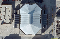 Satellite view of Bradley Center in Milwaukee Wisconsin