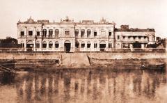 Ruplal House on the bank of river Buriganga in Dhaka around 1875