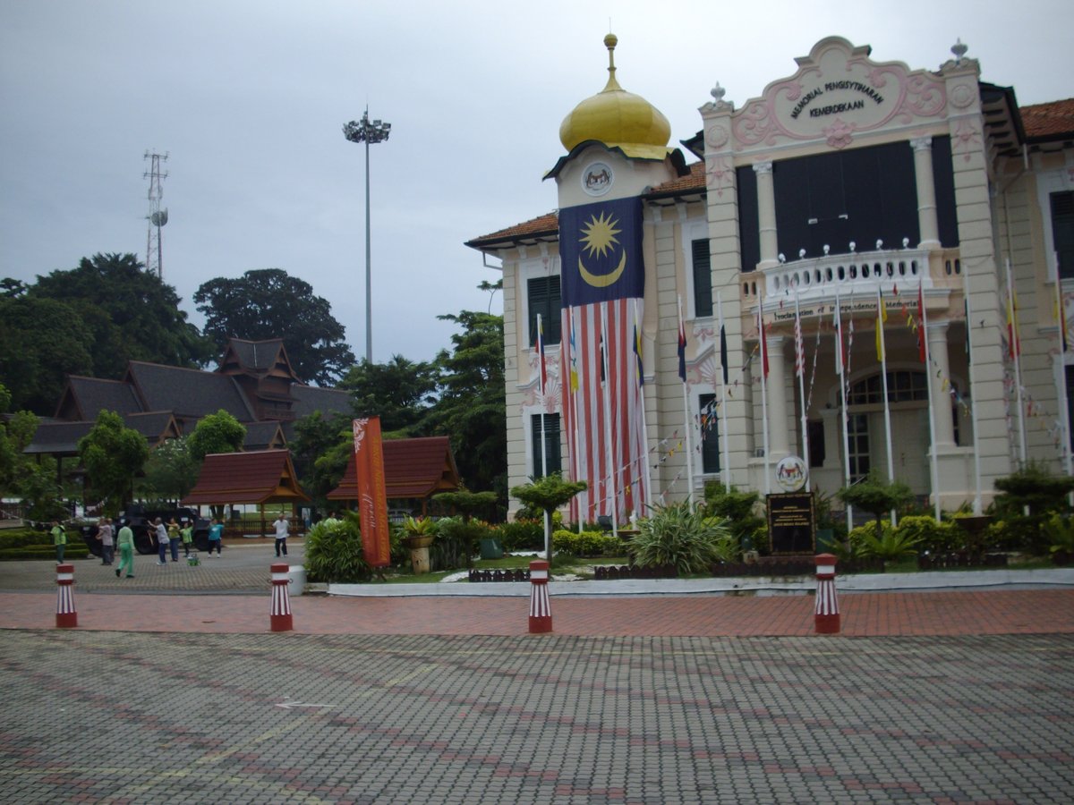 Historical monument of Melaka city Proclamation of Independence building in 1912