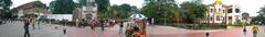 Panoramic view of A Famosa fortress in Historical City of Malacca Malaysia
