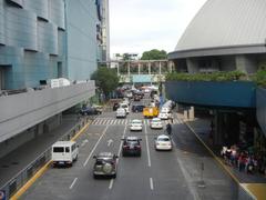 North Avenue and EDSA interchange near SM City North EDSA in Quezon City