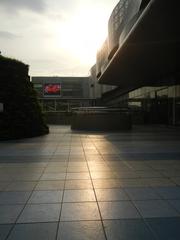 SM City North EDSA shopping mall along North Avenue in Quezon City, view from West North Footbridge at EDSA corner