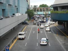 View of North Avenue in Quezon City intersecting with EDSA near SM City North EDSA mall