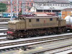Electric locomotive E.626.045 at Lecco station
