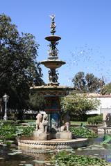 Fountain at Saheliyon-ki-Bari garden in Udaipur India