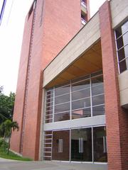 Entrance of Universidad Santo Tomas Medellin campus Colombia