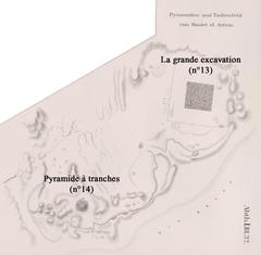 Map of Abousir, Abou Gorab, and Zaouiet el Aryan by Karl Richard Lepsius