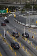 Vehicles crossing through the U.S. Customs and Border Protection Port of Entry at San Ysidro
