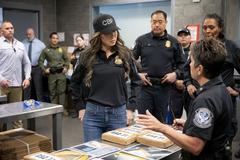 DHS Secretary Kristi Noem visiting U.S. Customs and Border Protection San Ysidro Port of Entry in San Diego