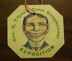 Ticket for Steeplechase ride at Steeplechase Park Coney Island 1905