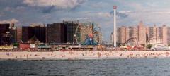 Coney Island view from the pier