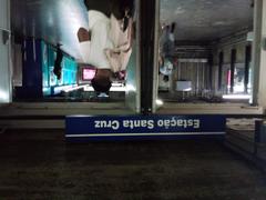 Entrance of Santa Cruz Station Line 1-Blue
