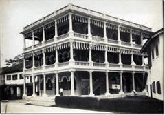 European hospital and dispensary building in Kuching, Sarawak, built in 1909