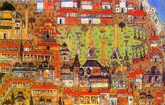 Miniature of the Hippodrome of Constantinople by Matrakci Nasuh, 1536
