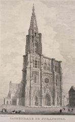 Strasbourg Cathedral exterior with detailed Gothic architecture